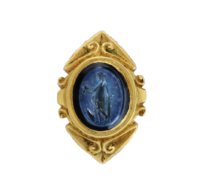 138 • Gold Ring with Agate Intaglio